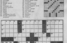 1/1/1946 Chicago Tribune Crossword Puzzle | Vintage Chicago - Printable Crossword Puzzles Chicago Tribune