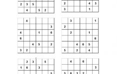 10 Best Photos Of Printable Sudoku For Kids 6 - Easy 6X6 Sudoku - Sudoku Puzzles Printable 6X6