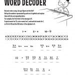 11 Dental Health Activities – Puzzle Fun (Printable) | Personal Hygiene   Printable Decoder Puzzles