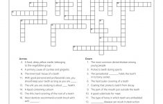 11 Dental Health Activities – Puzzle Fun (Printable) | Personal Hygiene - Printable Personal Hygiene Crossword Puzzle