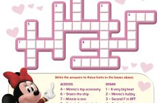 11 Fun Disney Crossword Puzzles | Kittybabylove - Crossword Puzzle Printable Disney