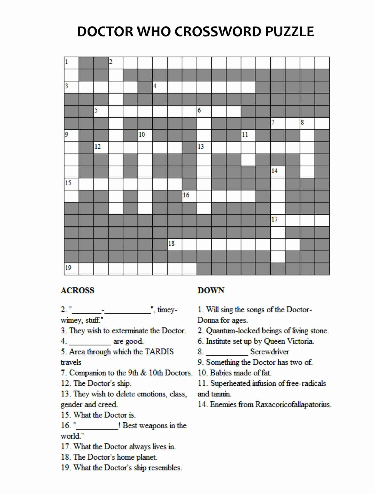 11 Fun Disney Crossword Puzzles | Kittybabylove - Disney Crossword Puzzles Printable