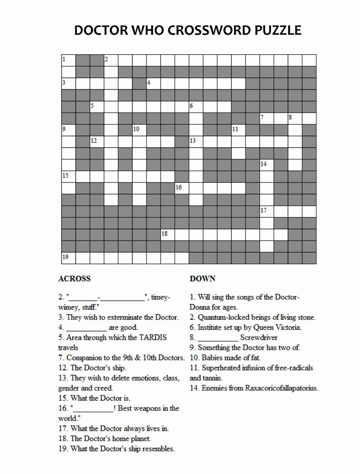 11 Fun Disney Crossword Puzzles | Kittybabylove - Printable Crossword Disney