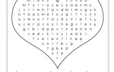 12 Valentine's Day Word Search | Kittybabylove - Free Printable Valentine Puzzles For Adults
