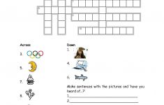 15 Best Photos Of Esl Printable Worksheets Crossword - Printable - Printable Crossword Puzzles For Esl Students