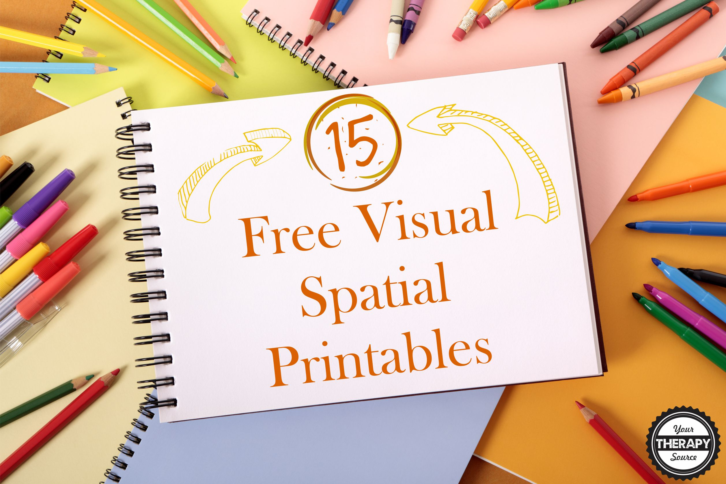 15 Free Visual Spatial Printables - Your Therapy Source - Free Printable Visual Puzzles
