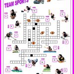 16 Free Esl Sports Crossword Worksheets   Free Printable Sports   Printable Sports Crossword Puzzles