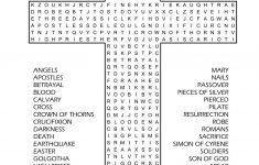 16 Printable Easter Word Search Puzzles | Kittybabylove - Free - Printable Religious Puzzles
