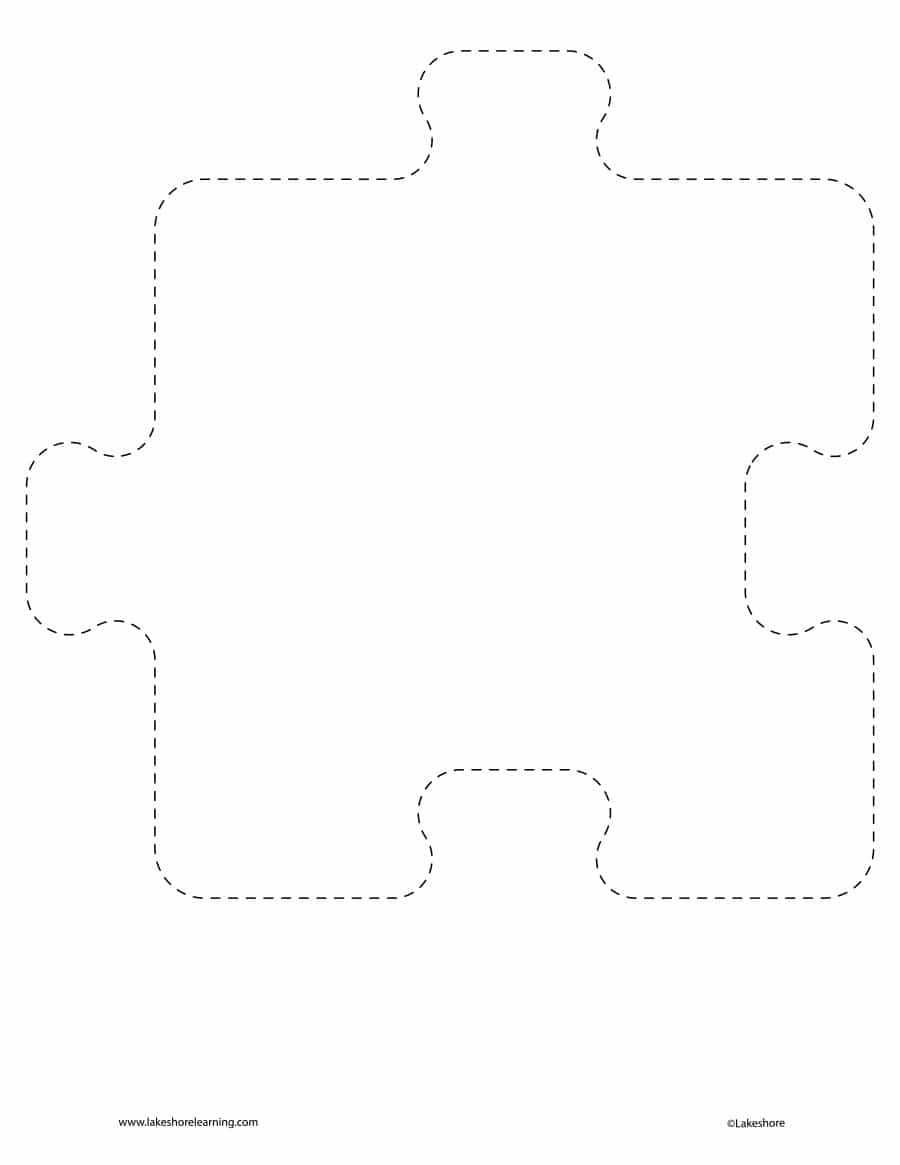 19 Printable Puzzle Piece Templates ᐅ Template Lab - Printable Interlocking Puzzle Pieces