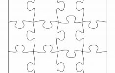 19 Printable Puzzle Piece Templates ᐅ Template Lab - Printable Jigsaw Puzzle Shapes