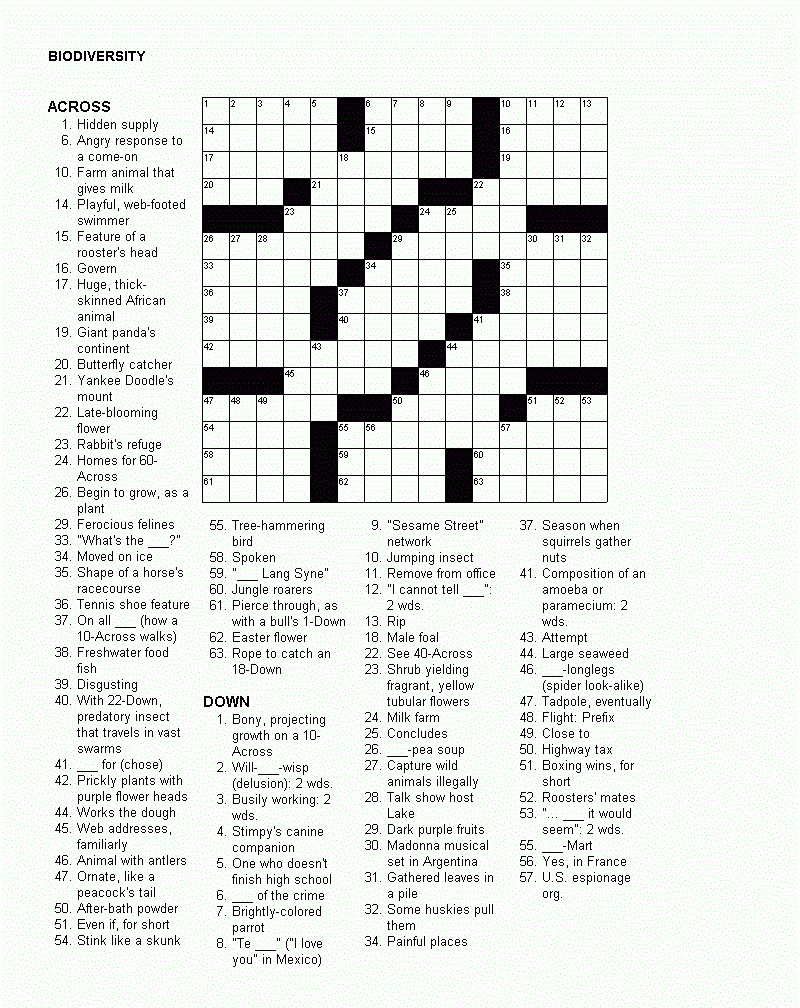 20 Fun Printable Christmas Crossword Puzzles | Kittybabylove - Printable North Of 49 Crossword Puzzles