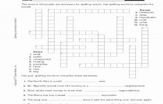 2Nd Grade Crossword Puzzles Lovely 2Nd Grade Science Worksheets - Printable Crossword Puzzles For 7Th Graders