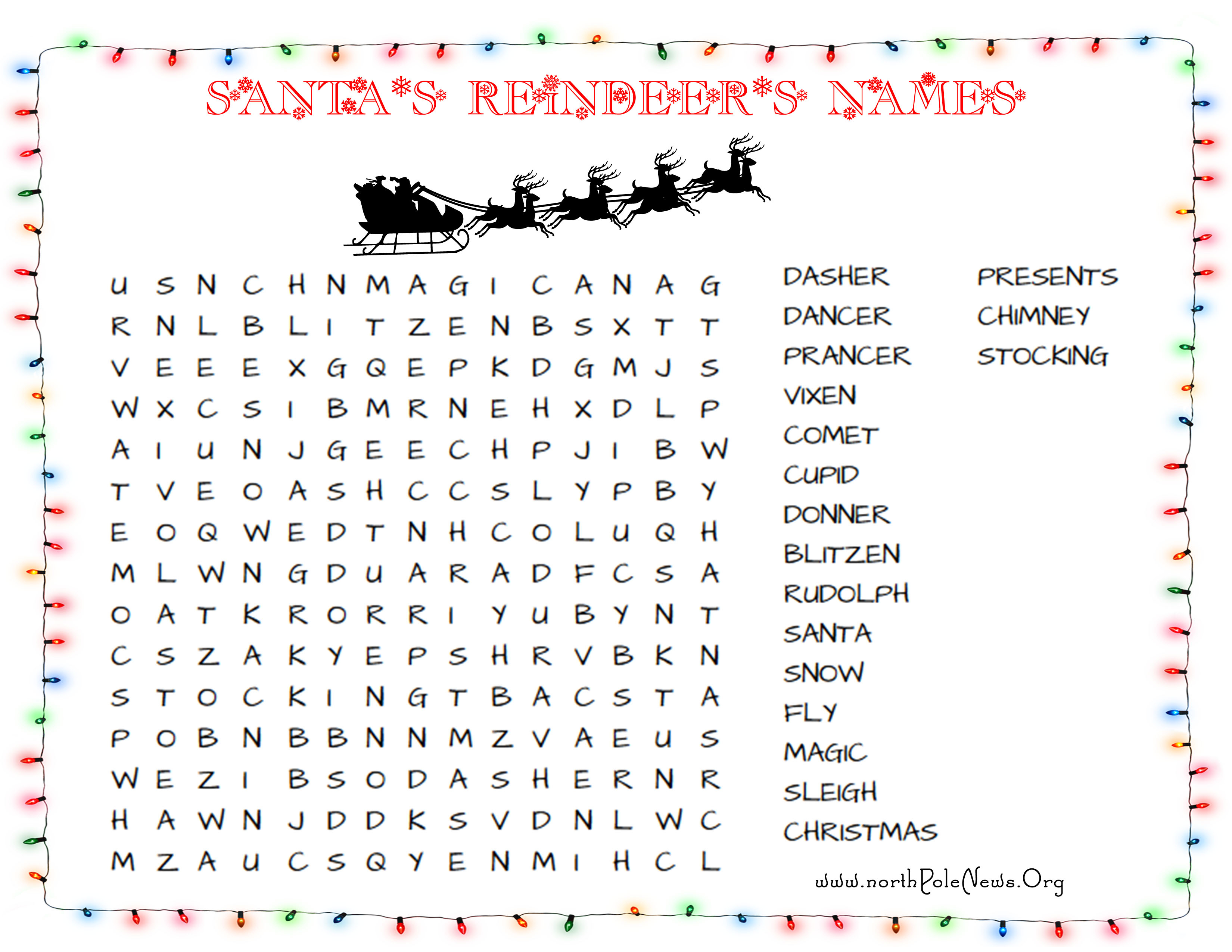 31 Free Christmas Word Search Puzzles For Kids - Printable Puzzles In Spanish