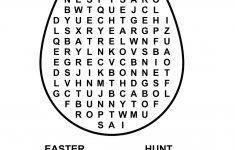 32 Free Printable Easter Word Search For 2019 - Voilabits - Printable Word Puzzles Pdf