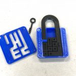 3D Printable Puzzle Lock // Sliding Puzzleanders Severinsen   3D Print Puzzle Lock