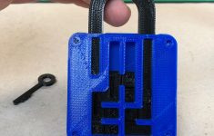 3D Printable Puzzle Lock // Sliding Puzzleanders Severinsen - 3D Printable Lock Puzzle