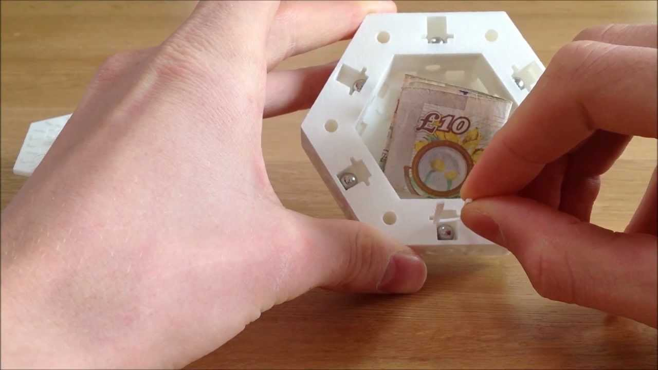 3D Printed &amp;#039;centrifugal Puzzle Box&amp;#039; - Adding A New Spin To Puzzle - 3D Printable Lock Puzzle