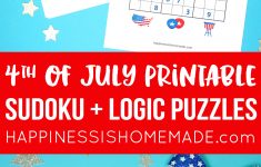 4Th Of July Word Search Printable - Happiness Is Homemade - Printable Office Puzzles
