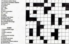 5 Printable Crossword Puzzles For Christmas - Printable Crosswords For Year 4