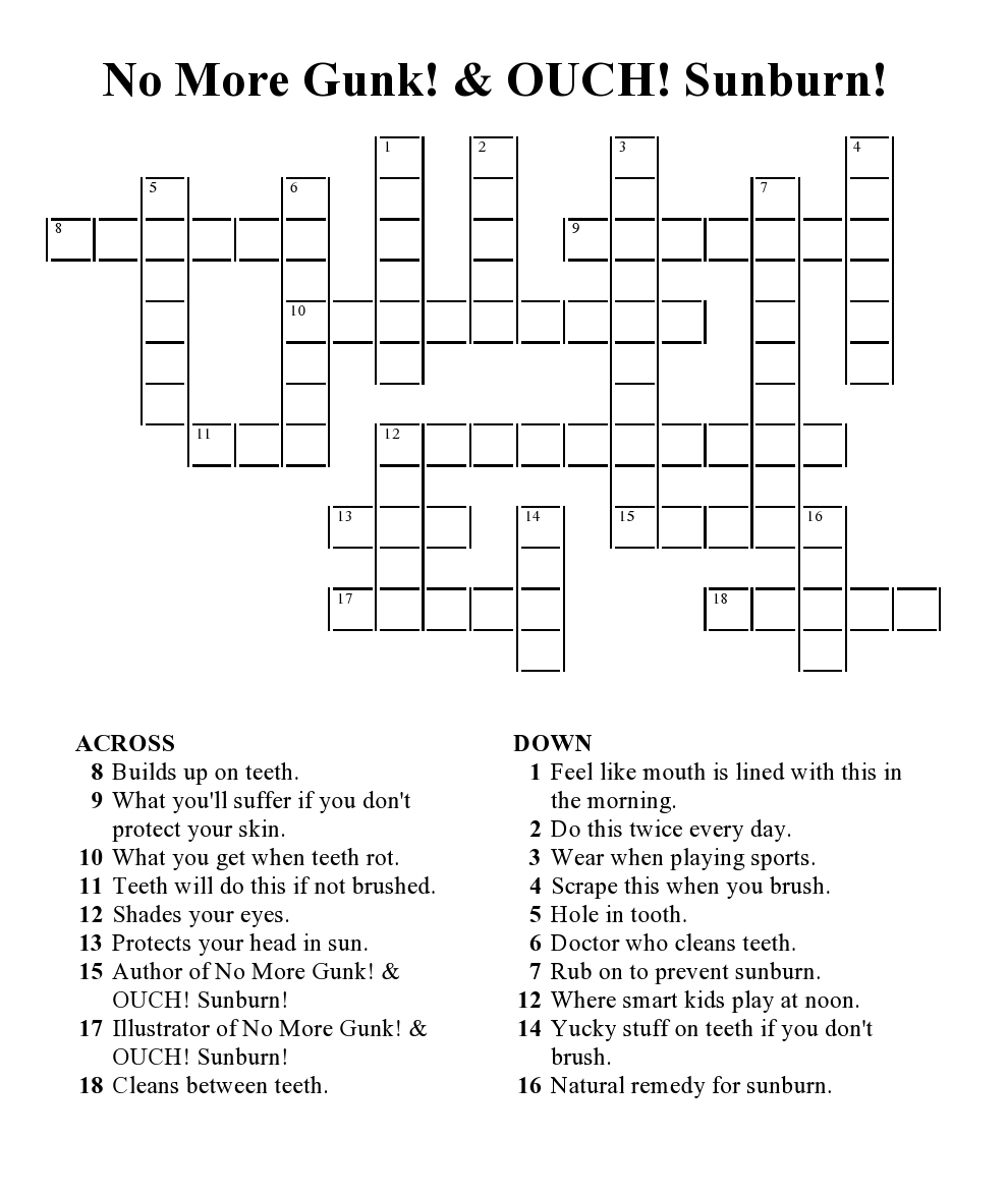 6 Mind-Blowing Summer Crossword Puzzles | Kittybabylove - Free - Printable Mind Puzzles