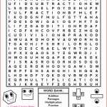7Th Grade Crossword Puzzles Fresh 7Th Grade Math Word Search   Crossword Puzzles Printable 7Th Grade