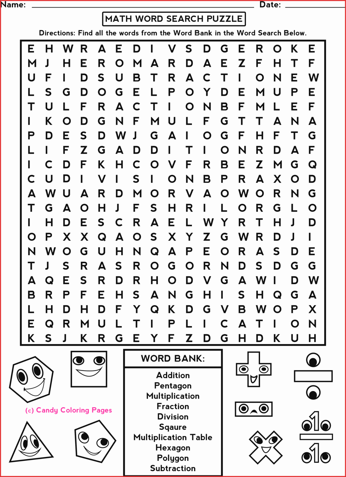 7Th Grade Crossword Puzzles Fresh 7Th Grade Math Word Search - Crossword Puzzles Printable 7Th Grade