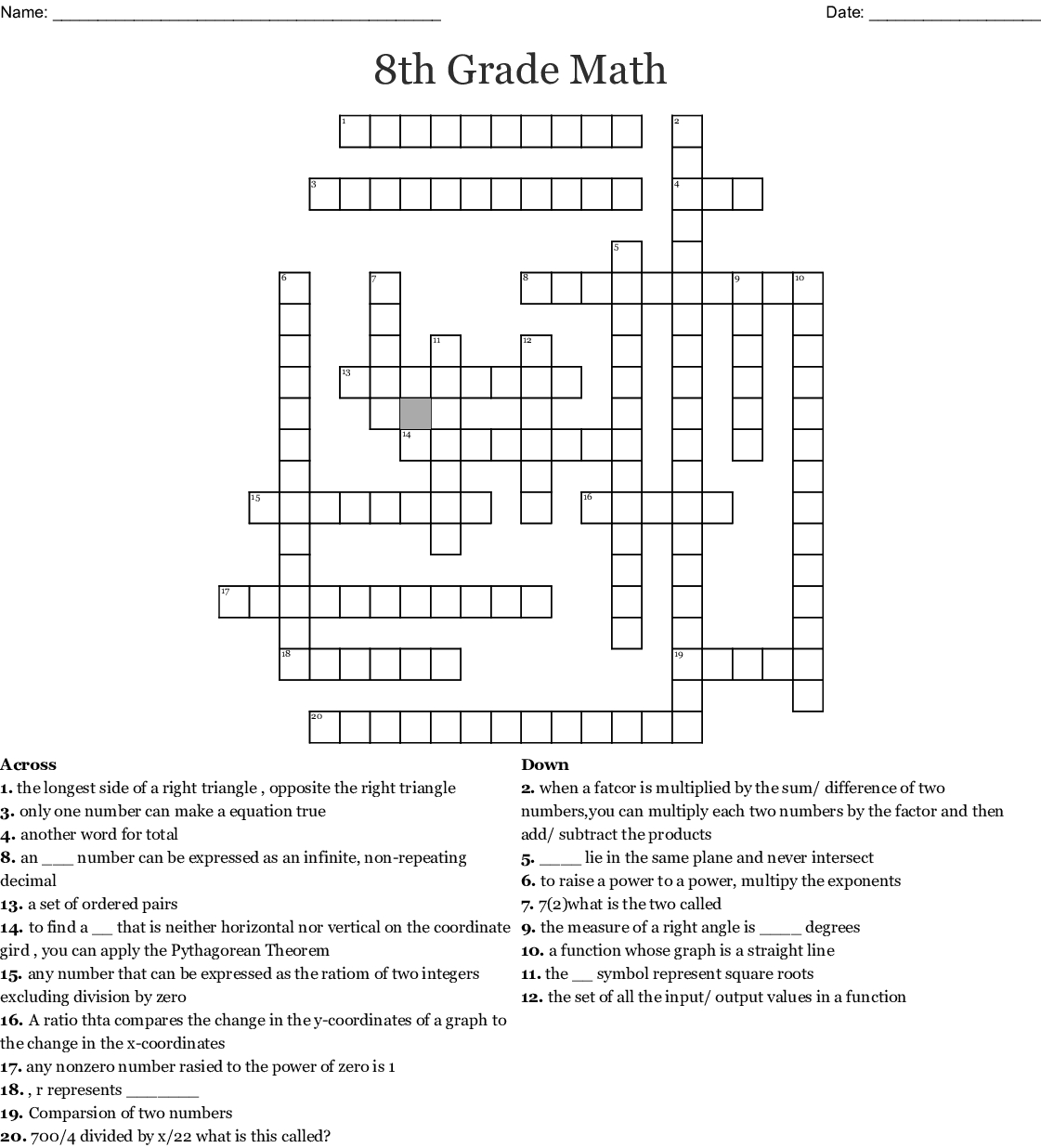 8th Grade Vocabulary Word Search Wordmint 8th Grade Math Word Search Wordmint Word Search