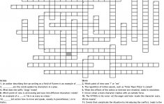 8Th Grade Vocabulary Crossword Puzzle Crossword - Wordmint - Free Printable Crossword Puzzle #1 Answers