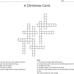 A Christmas Carol Crossword   Wordmint   A Christmas Carol Crossword Printable