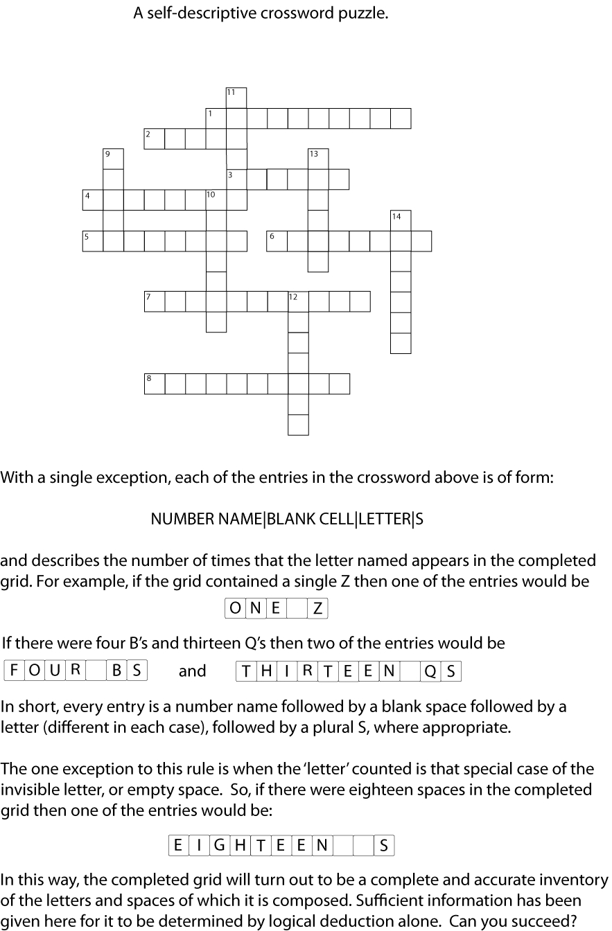 A Clueless Crossword | Paper Puzzles: Other Puzzles | Crossword - Printable Clueless Crossword Puzzles
