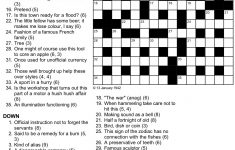 A Cryptic Tribulation Turing Test Crossword Puzzle - Printable Crossword Puzzle Movies