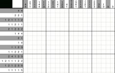 A Fun Picross Puzzle You Can Play With Pen And Paper Or With An Ipad - Printable Hanjie Puzzle