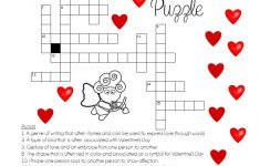 A &quot;love&quot; For Words! Valentine's Day Crossword Puzzle - Printable Christian Valentine Puzzles