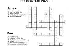 A Toucan Can Compound Word Crossword | Compound Words | Compound - Printable Compound Word Crossword Puzzle