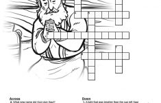 Acts 9 Paul's Conversion Sunday School Crossword Puzzles: Fun For - Printable Bible Crossword Puzzle The Apostle Paul Answers