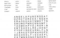 Advent &amp; Christmas Resources - Church Of St. Peter's Mendota Church - Printable Word Puzzles For 5Th Grade