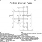 Algebra 2 Crossword Puzzle Crossword   Wordmint   Algebra 2 Crossword Puzzles Printable