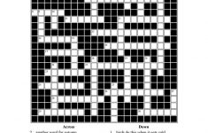 Autumn Themed Crossword Puzzle Worksheet - Free Esl Printable - Printable Crossword Puzzles Unblocked