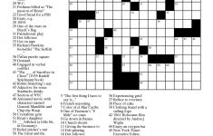 Beatles Crossword Puzzles Printable – Ezzy - Beatles Crossword Puzzles Printable
