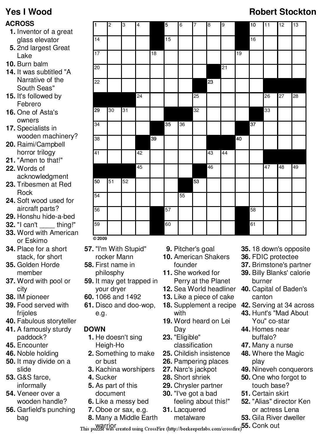 Beautiful Free Printable Puzzles Crossword Puzzle Easy Gallery Jymba - Crossword Puzzle Easy Printable With Answer