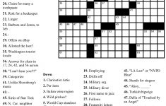 Beekeeper Crosswords - Beatles Crossword Puzzles Printable