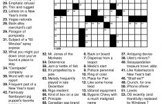 Beekeeper Crosswords » Blog Archive » Puzzle #128: “Precedents” - Printable Crossword April