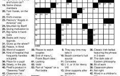 Beekeeper Crosswords » Blog Archive » Puzzle #89: “Emerald Isle” - Will Shortz Crossword Puzzles Printable