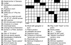 Beekeeper Crosswords - Pop Culture Crossword Puzzles Printable