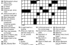 Beekeeper Crosswords - Printable Crossword Puzzles Pop Culture