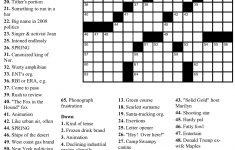 Beekeeper Crosswords - Printable Dirty Crossword Puzzles