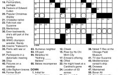 Beekeeper Crosswords - Printable Rock And Roll Crossword Puzzles
