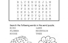Being Outdoors: Word Puzzle Worksheet - Free Esl Printable - Worksheet Word Puzzle