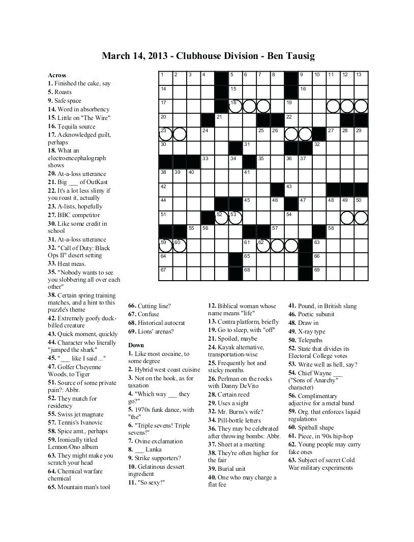 Printable Bible Crossword Puzzles With Scripture References Printable 