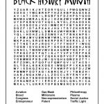 Black History Month For Kids   6 Amazing African American   Black History Crossword Puzzle Printable